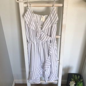3 for $17! Blue and white striped dress